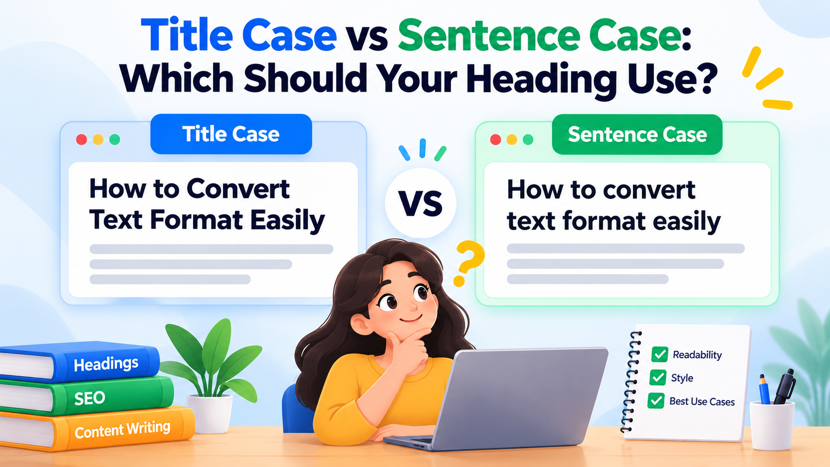 Title Case vs Sentence Case: Which Should Your Heading Use? — illustrated guide